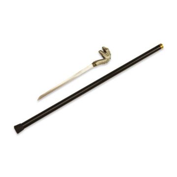 "DRAGON " Walking cane with Hidden Sword 35" Overall